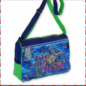 🆕 🎁Laurel Burch Canine Family Tote Bag